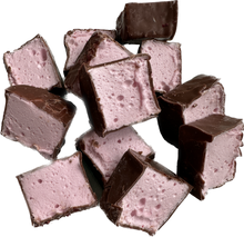 Load image into Gallery viewer, TUB - Choc Raspberry Marshmallow (minimum 30 pieces)