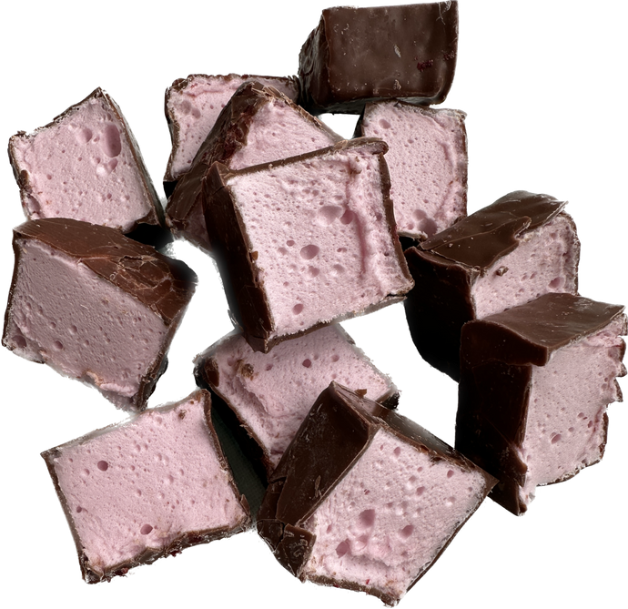 TUB - Choc Raspberry Marshmallow (minimum 30 pieces)
