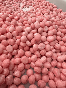 Raspberry Drops with Sherbet.